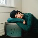 Sara Kays - Watching TV Art