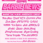 Barbie Soundtrack Announce Graphic