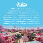Barbie The Album Barbieland Tracklisting Graphic